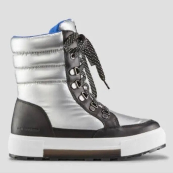 Cougar Womens Wahoo Winter Boot Size 8 Silver Nylon Waterproof - Picture 2 of 9